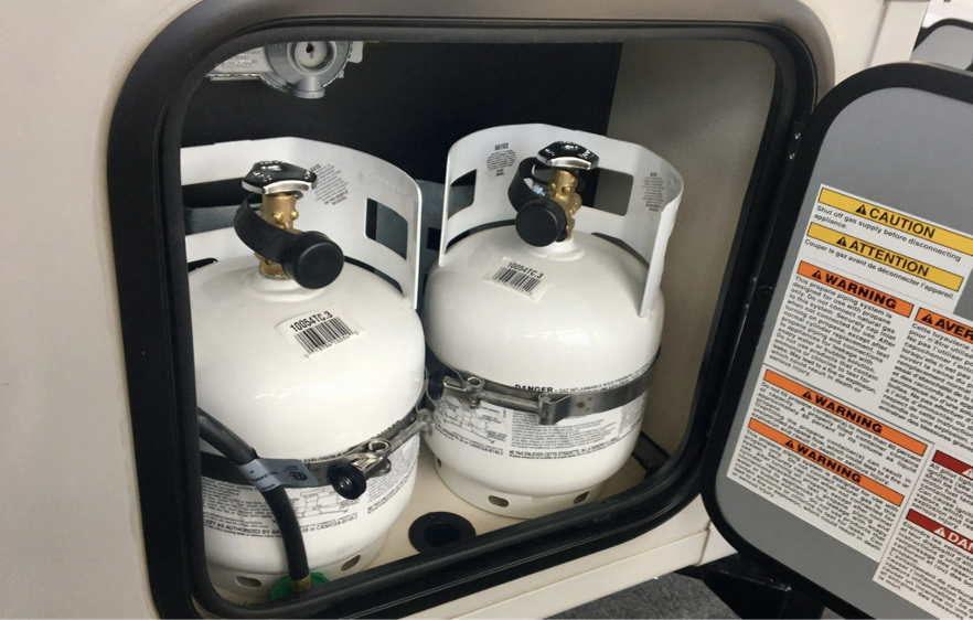 Propane tank RVs & moterhomes