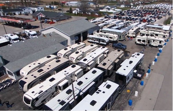 parked RVs