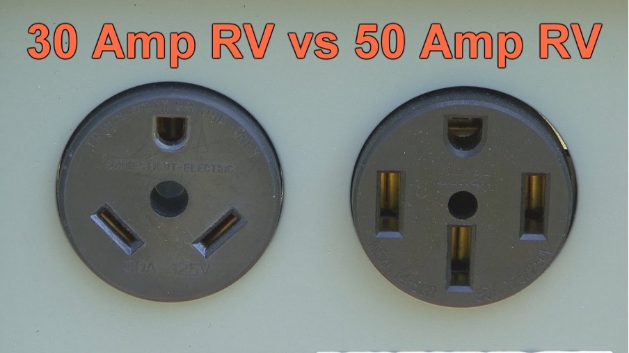 30 Amp and 50 Amp Plugs