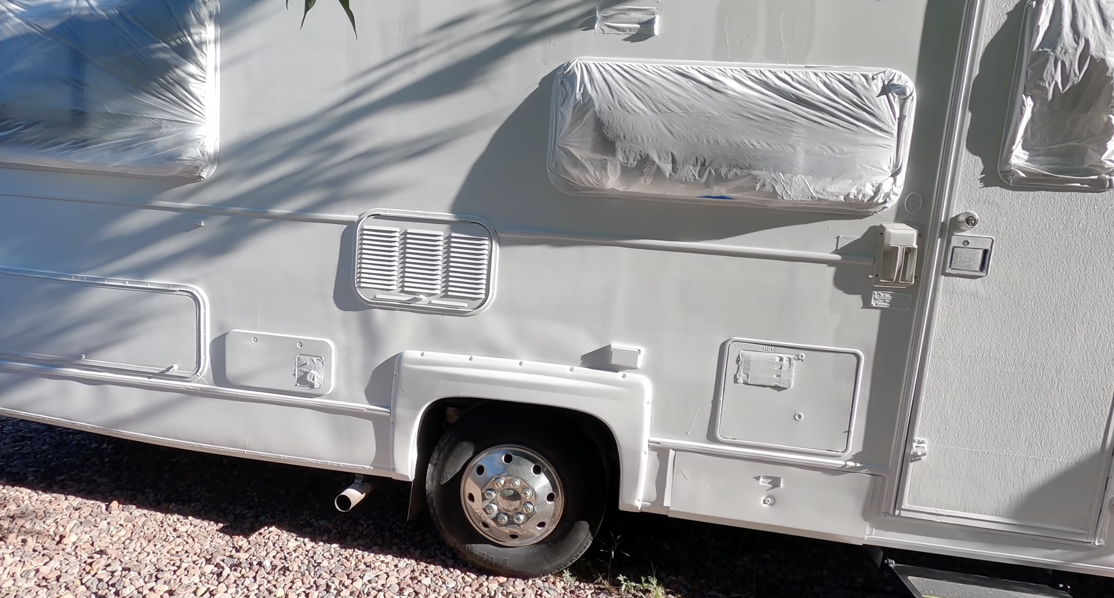 Masking the RV for Painting