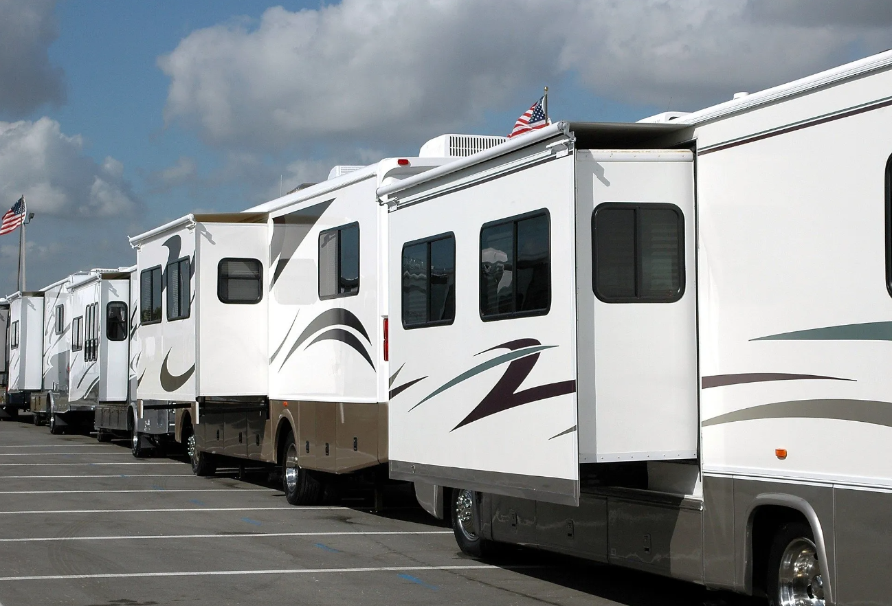 parked RVs