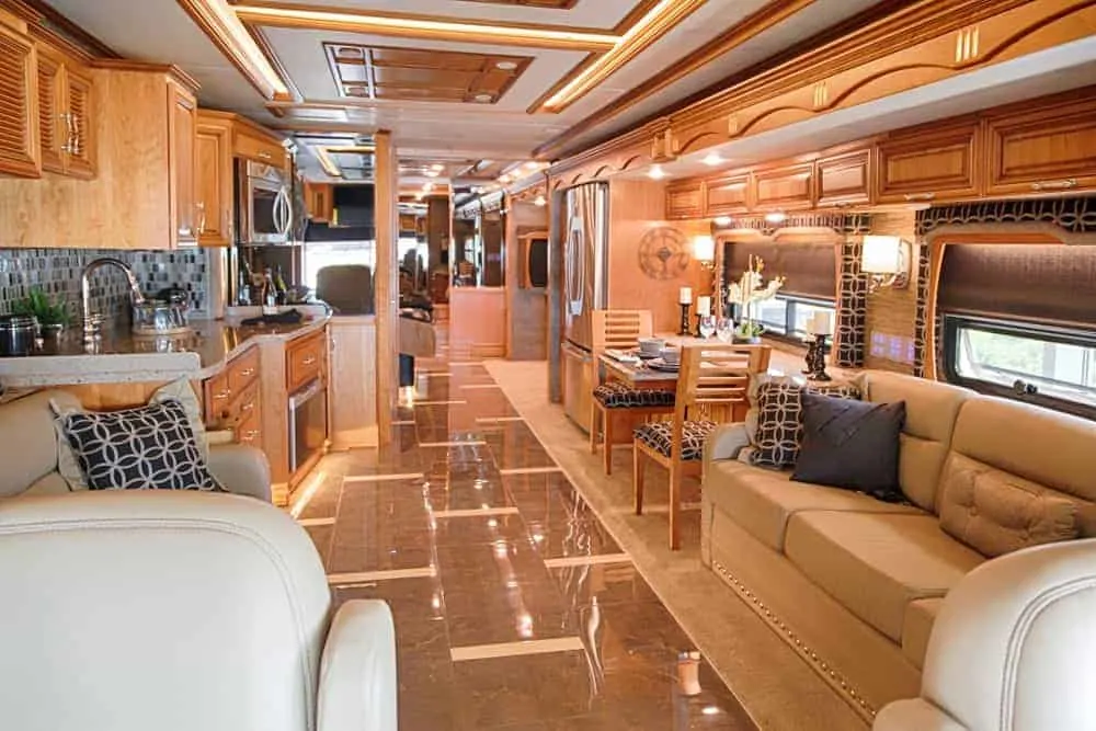 RV interior furniture