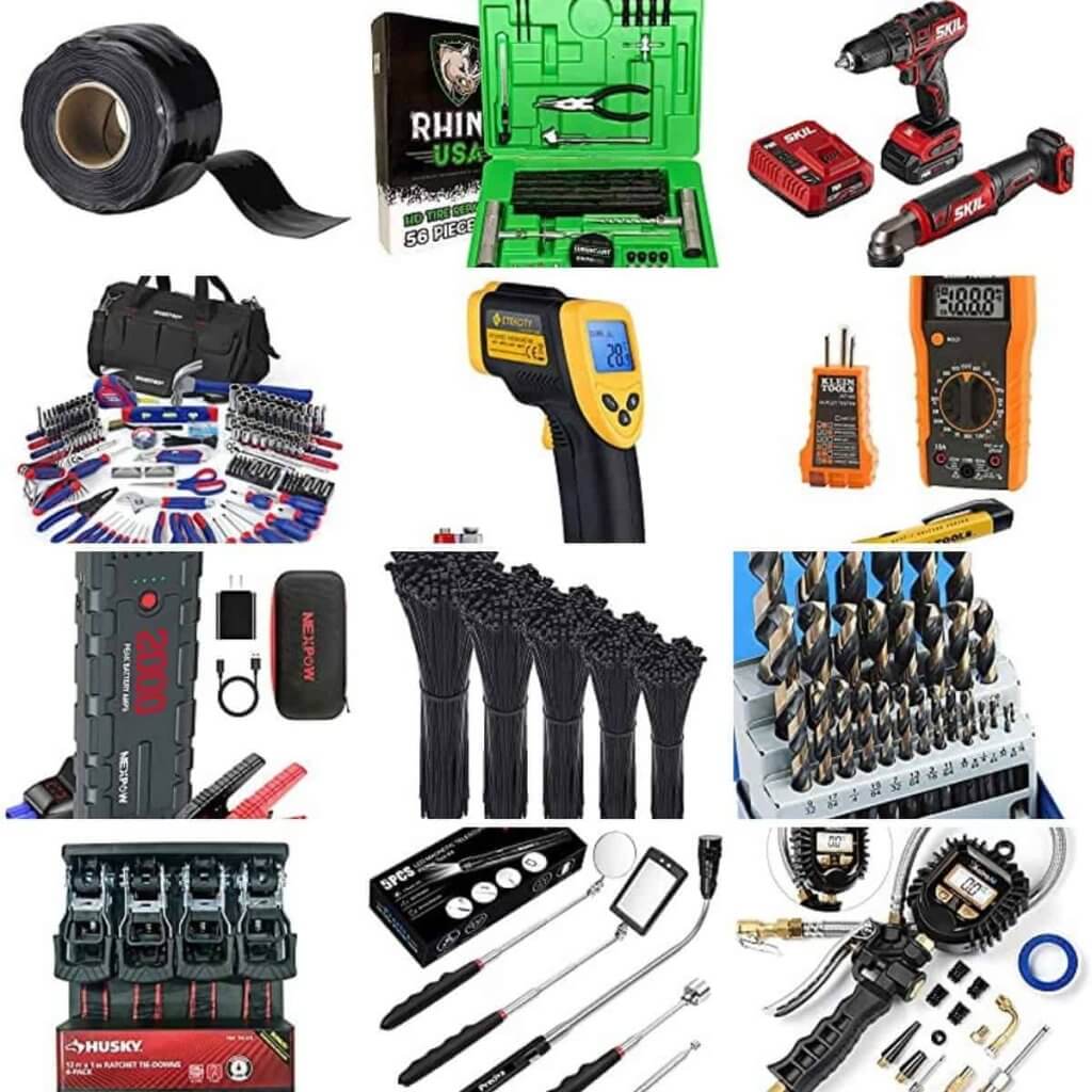 30 must have tools RV toolbox