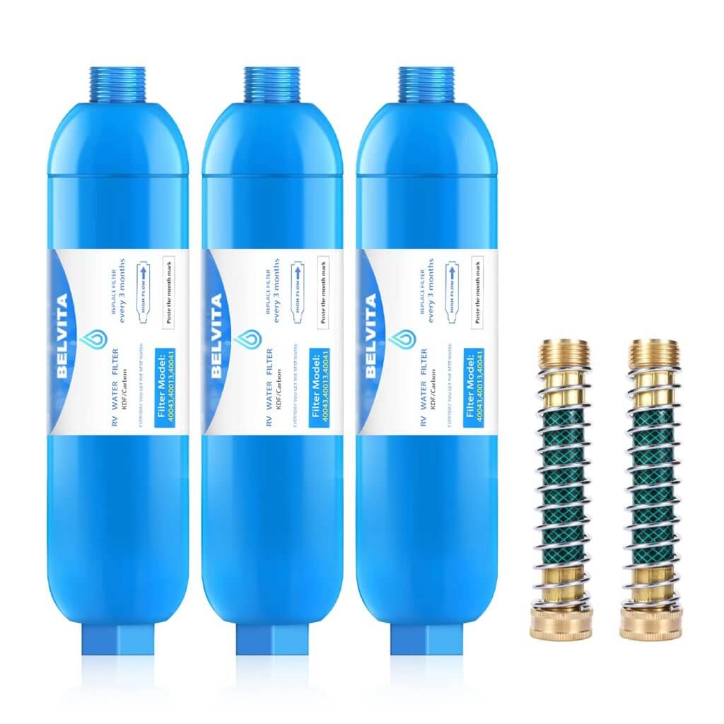 Belvita RV Inline Water Filter