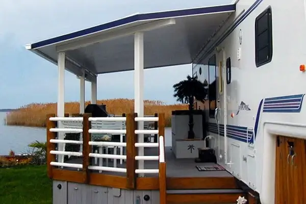 Raised RV Deck