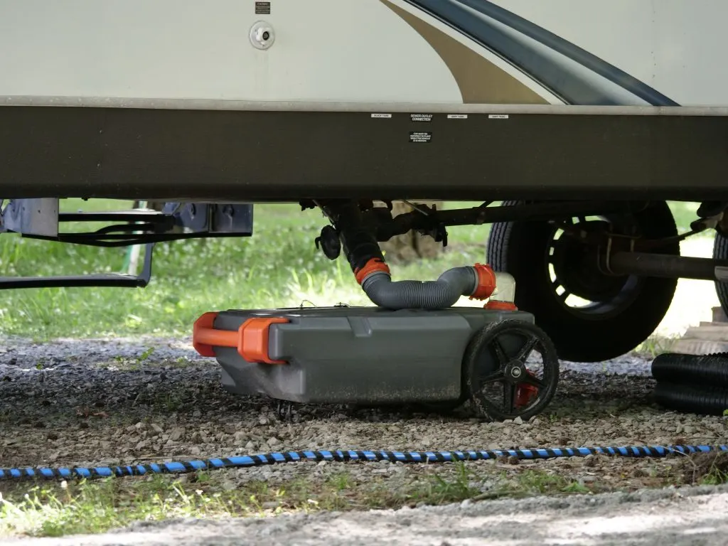 How to Use an RV Portable Waste Tank