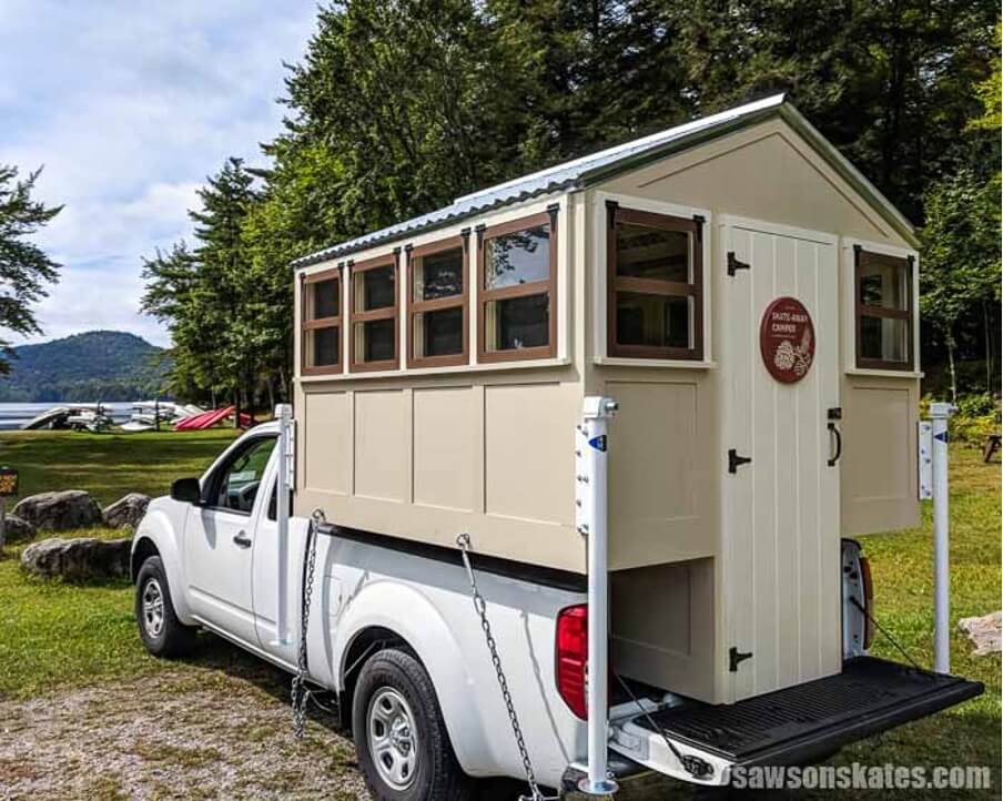 Complete Work on the Outside of the Truck Camper