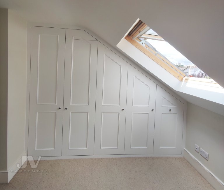 Built-In Attic Wardrobes For Smaller Spaces