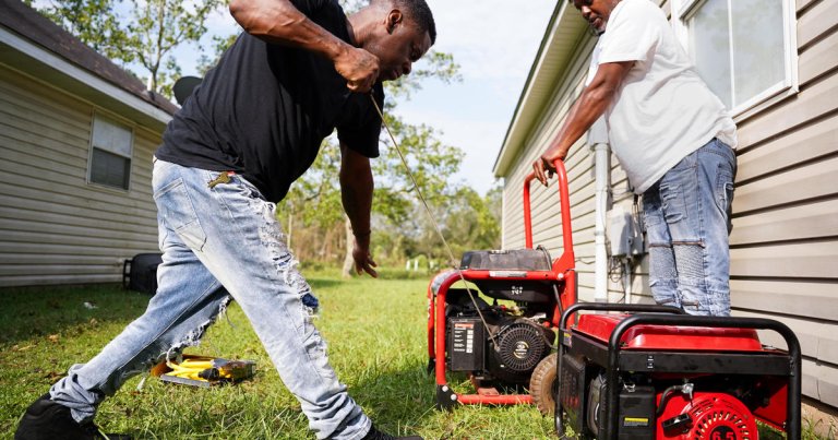 Where To Put Your Generator During A Storm Or Hurricane