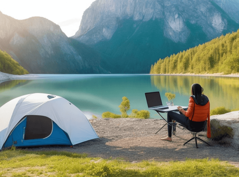 Balancing Work and Wanderlust: The Rise of Remote Work from Campsites